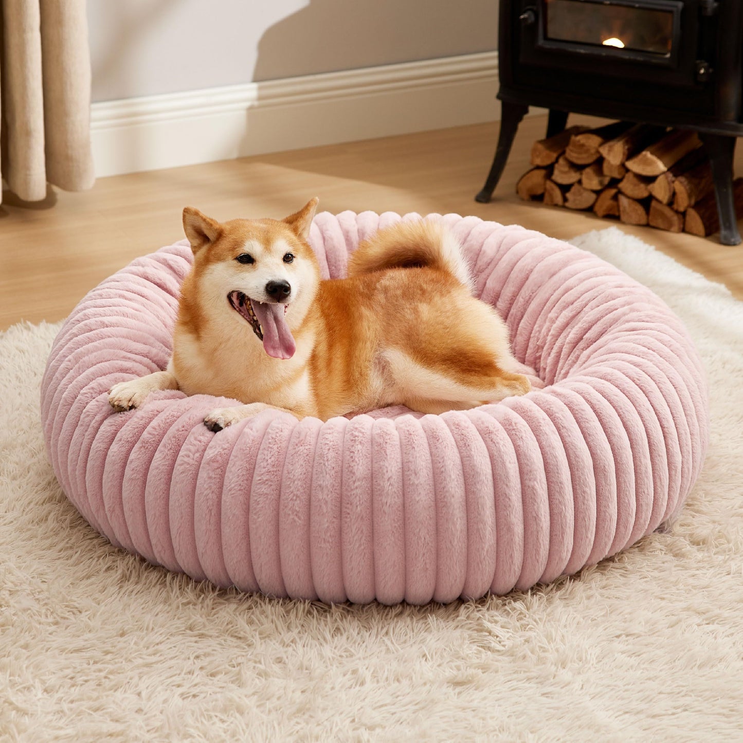 The Cuddleloop Bed — Blush Pink