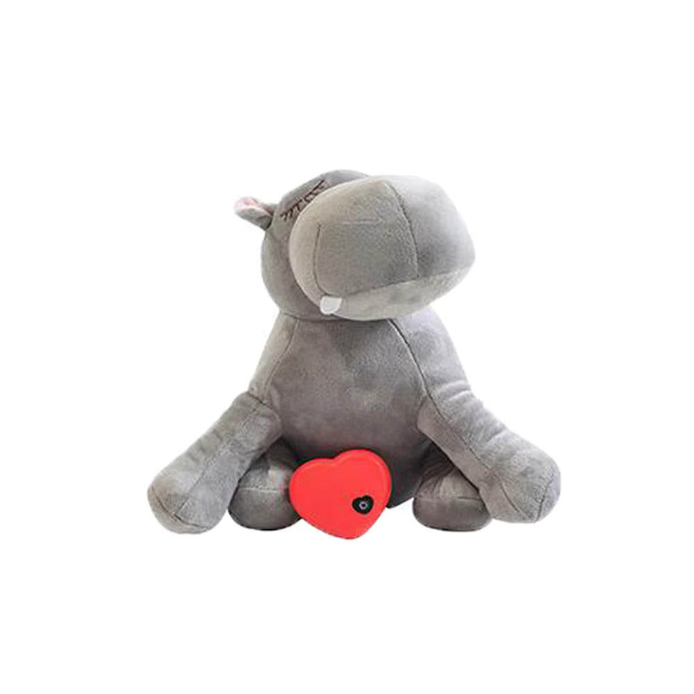 Heartbeat Pup — Cozy Hippo style